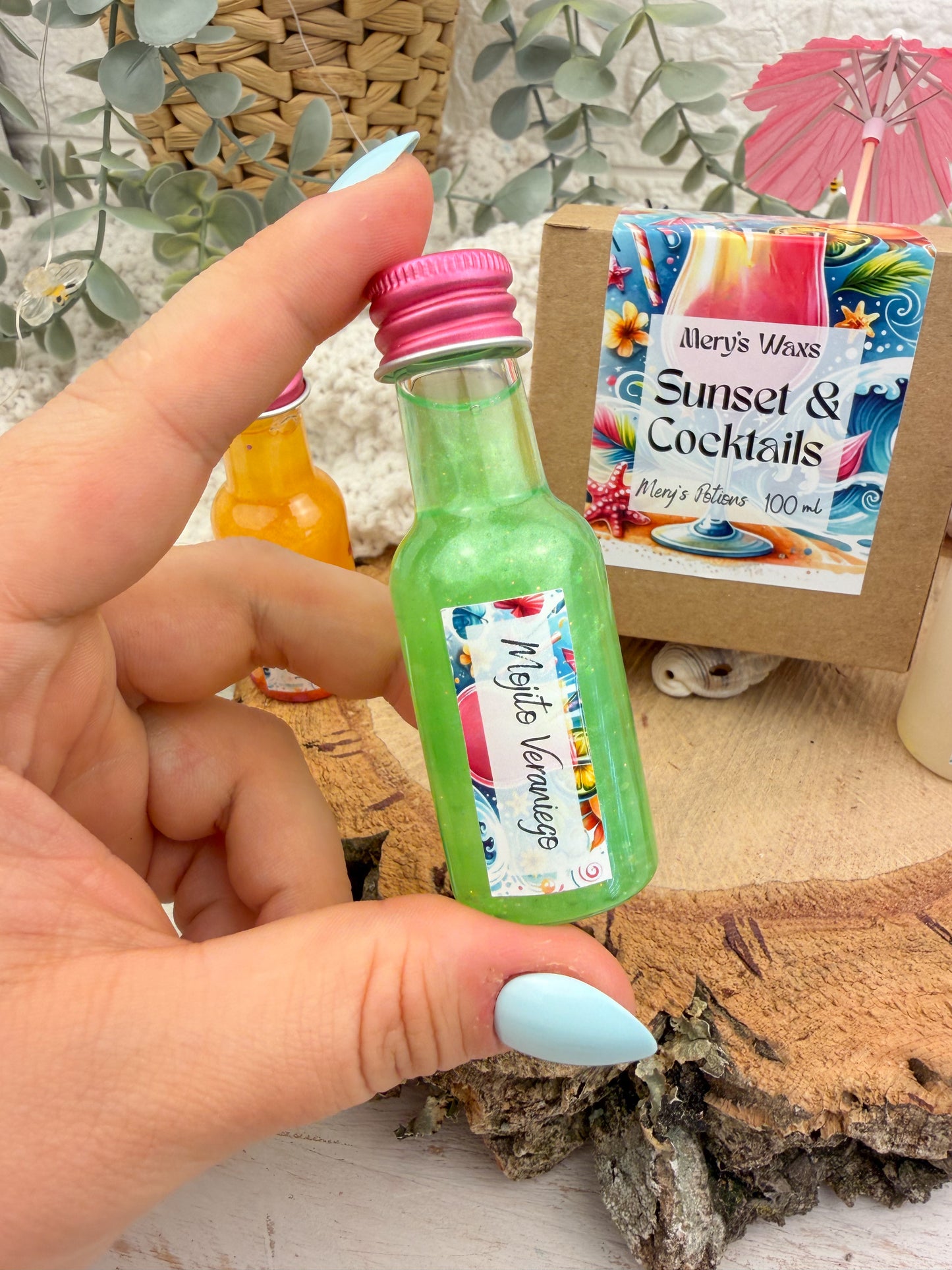 Mery's Potions Sunset & Cocktail | 100 ml = 4 aromas diferentes
