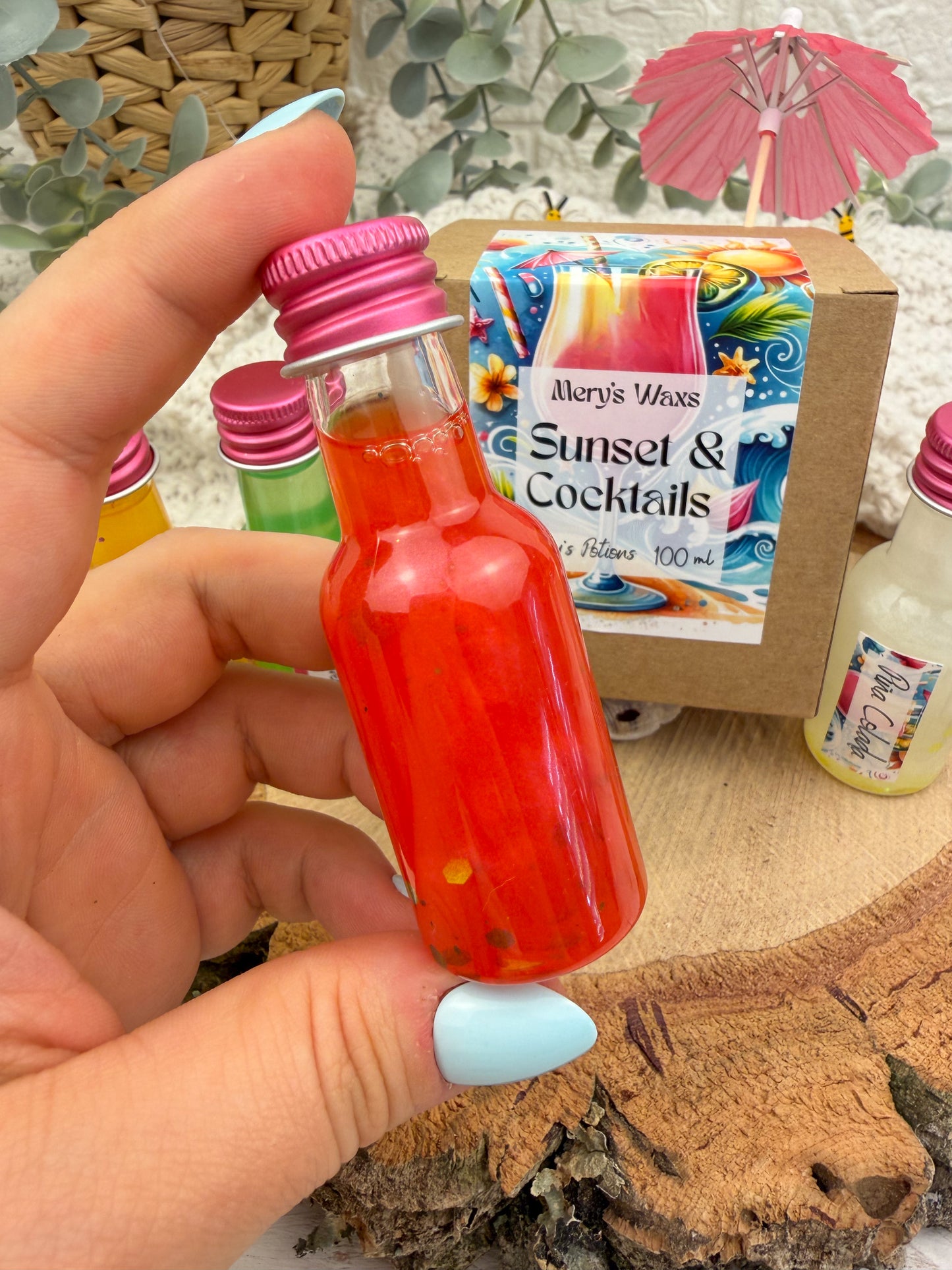 Mery's Potions Sunset & Cocktail | 100 ml = 4 aromas diferentes