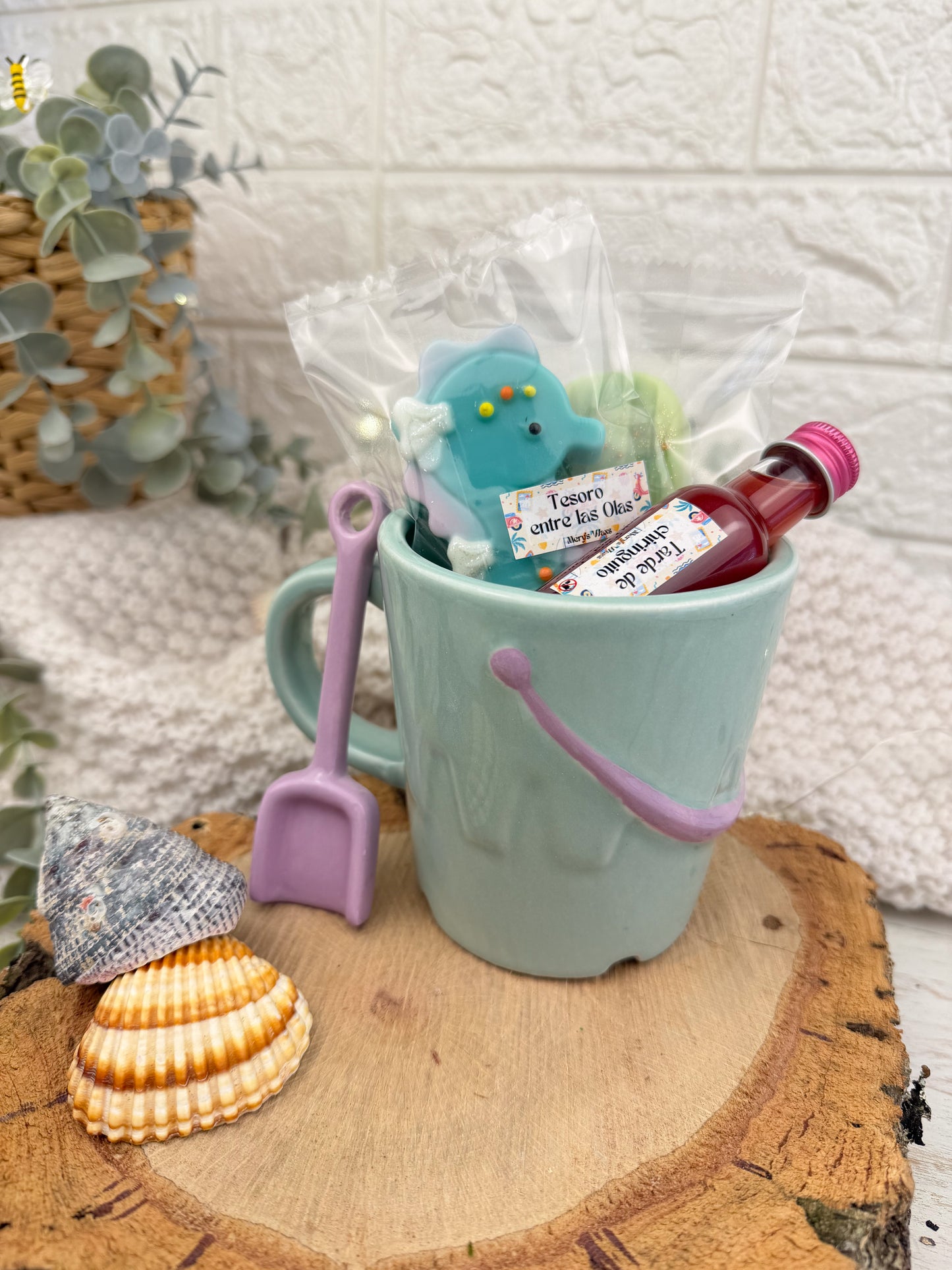 Pack Día de Playa | Taza cubo de playa + 145 gr de Wax Melts