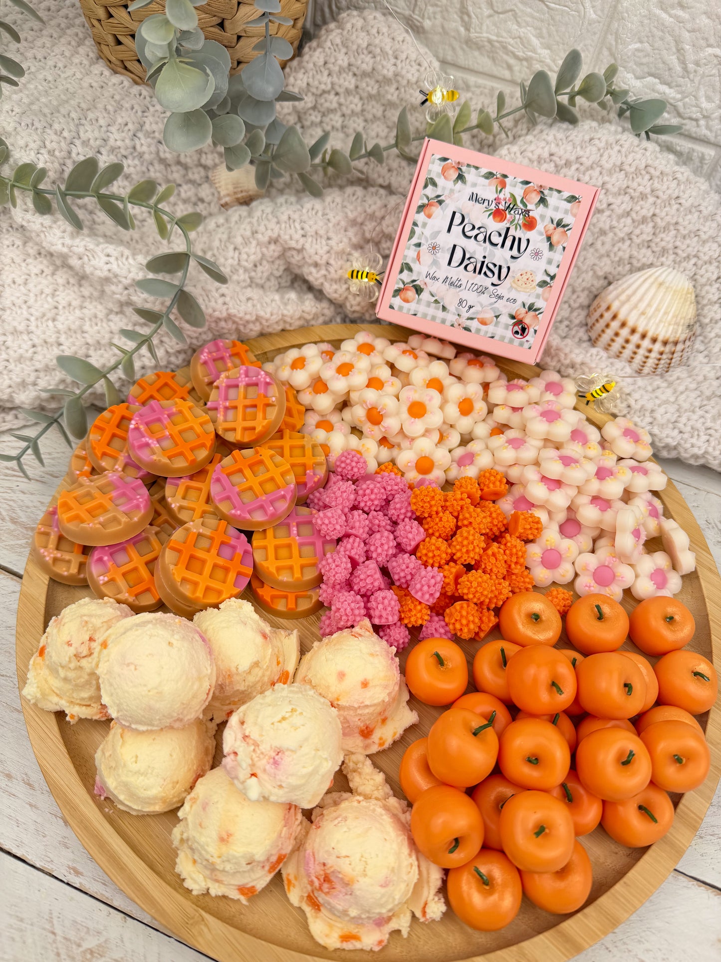 Wax Melts Peachy Daisy