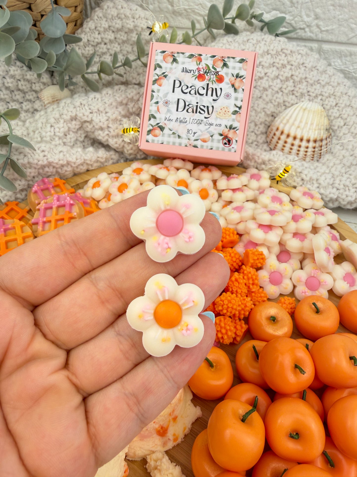 Wax Melts Peachy Daisy