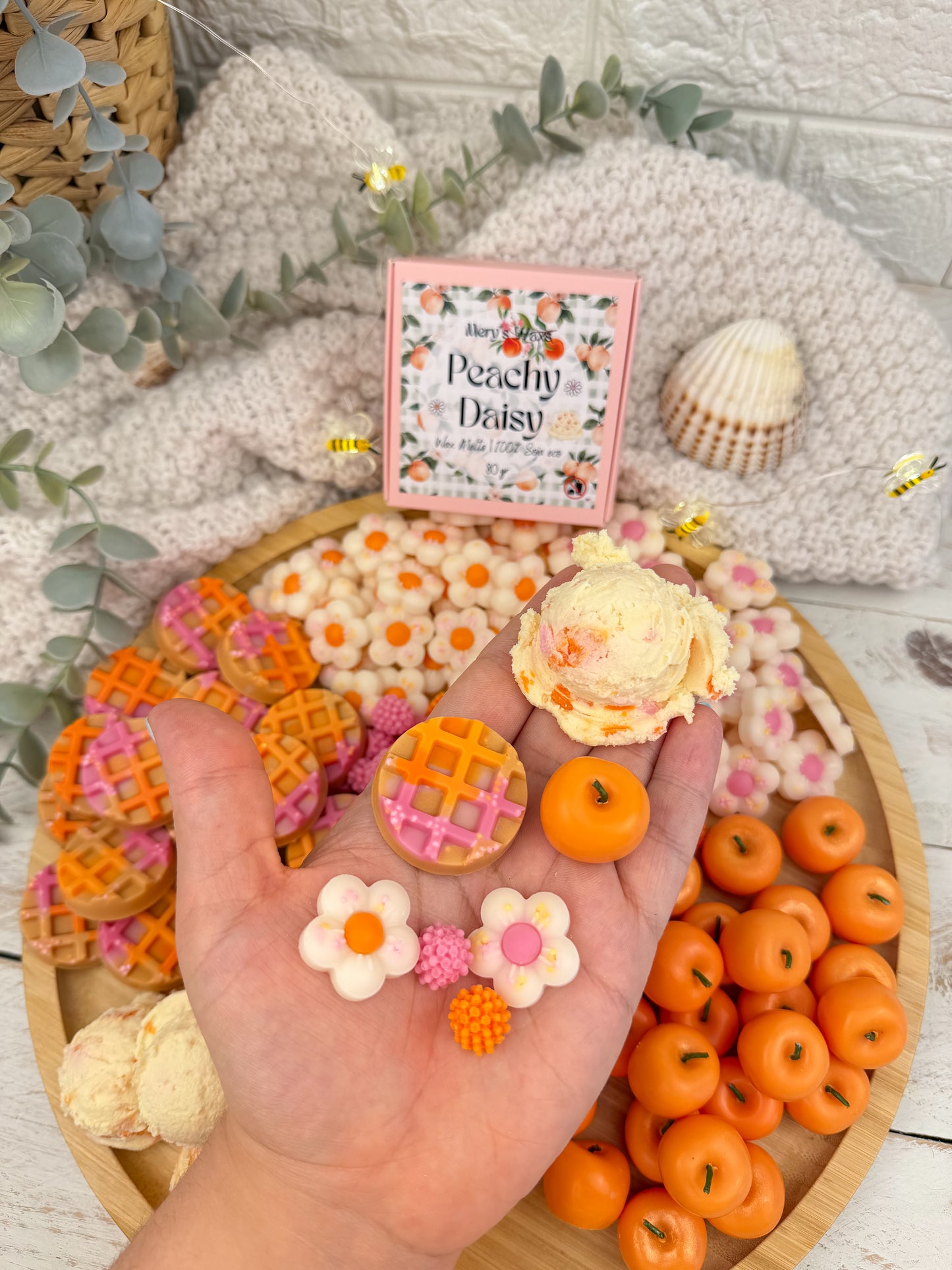 Wax Melts Peachy Daisy