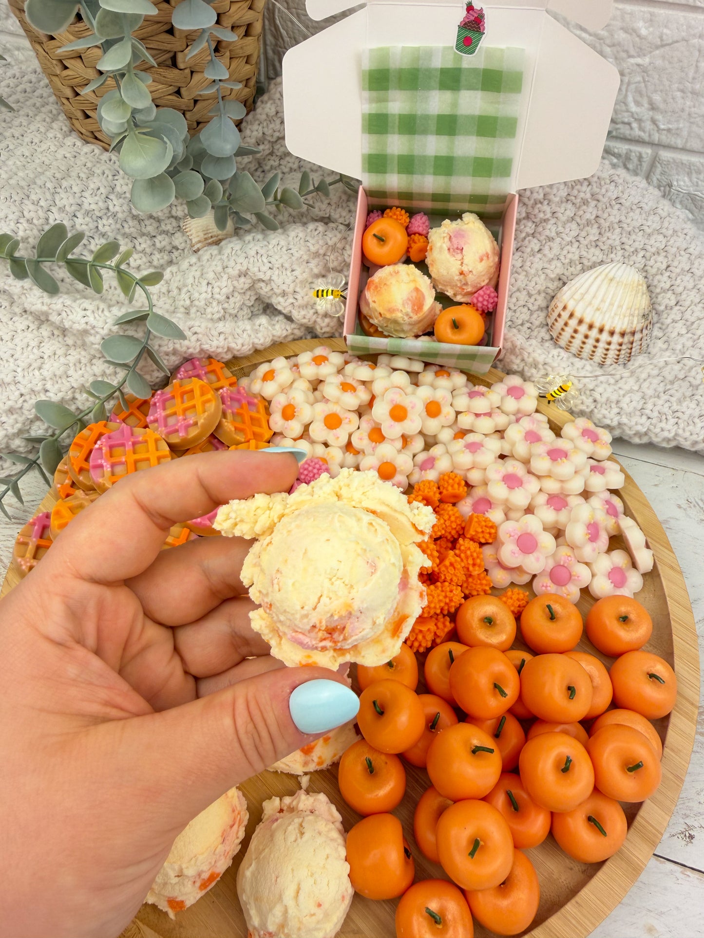 Wax Melts Peachy Daisy